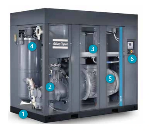 ​Kako odstraniti lučko za napako na vijačnem zračnem kompresorju